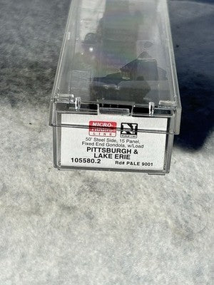 Nice Micro Trains Southern RR 50’ Gondola Car/Load N Gauge Kit (Incorrect Box)
