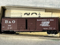 Colorful Collectors Corner (Athearn) Baltimore  & Ohio RR 50’ Box Car HO
