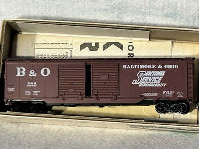 Colorful Collectors Corner (Athearn) Baltimore  & Ohio RR 50’ Box Car HO