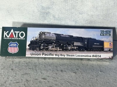 Gorgeous KATO Union Pacific Big Boy Steam Locomotive, 4-8-8-4 # 4014 N Gauge