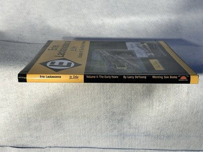 Nice Erie Lackawanna RR Color Illustrated Book Volume 4 Larry De Young