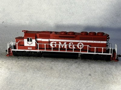 Handsome KATO Gulf Mobile & Ohio SD-40 Diesel Engine With DCC HO