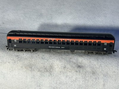Nice Rivarossi New Haven RR 7-Car Passenger Set HO; 3 Lighted/Interiors(Ex Boxes