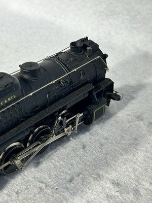 Beautiful Rivarossi NYC/StL RR 2-8-4 Berkshire Loco HO (Ex Box/Front Steps/Bell)