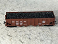 Nice Bowser Pennsylvania RR 40’ 4-Bay Hopper Cars/Coal Loads/KD’s HO