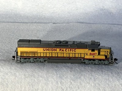 Nice Intermountain Union Pacific RR SD-40T-2 Tunnel Motor Locomotive DCC Ready N