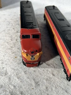 Nice Athearn Southern Pacific RR ALCO PA/B + 9-Car Passenger Set HO (Ex-Boxes)
