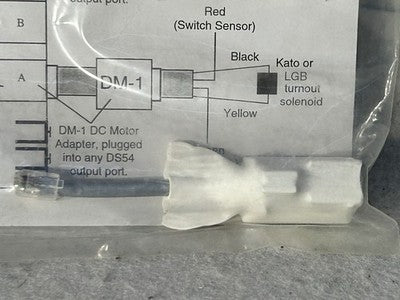 Digitrax DC Motor Adapter For Use w/ DS54 (T)