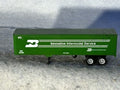 Cool Athearn Blue Box Burlington Northern RR 45’ Trailer HO(ex Box)