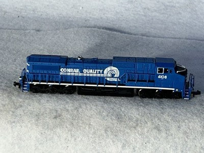 Stately Spectrum Conrail RR Dash 8-40CW Locomotive N Gauge