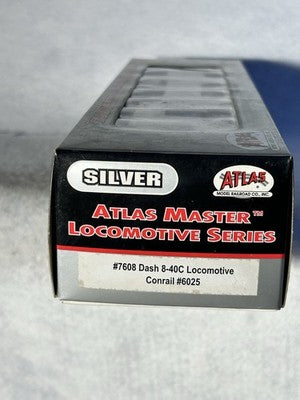 Handsome ATLAS Master Silver  CONRAIL Dash 8-40C Diesel Engine DCC Ready HO