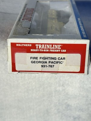 Cool Walthers Georgia Pacific Fire Fighting Tank  Car HO