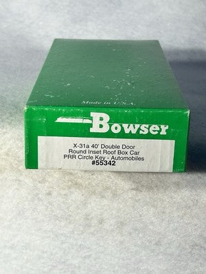 Nice Bowser Various Roads 40’ Box Car  Kits HO(PRICE IS PER CAR; Specify Choice)