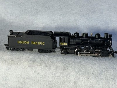 Cool Bachman Union Pacific RR Prairie 2-6-2 Lighted/Smoke HO Steam Engine