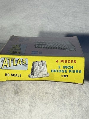 Nice ATLAS 3” Pier Kit 4 Pieces HO