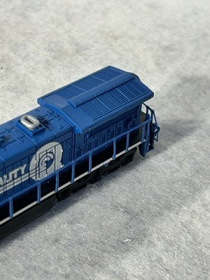 Stately Spectrum Conrail RR Dash 8-40CW Locomotive N Gauge
