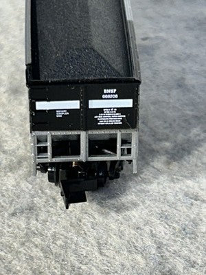 E & C Shops 100 Ton BNSF Beth Gon Coal Porter Hoppers N GAUGE/Coal Loads 6-Pak