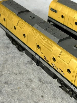 Cool Rivarossi Krause-Maffei Denver & Rio Grande A-A Loco  HO (Ex-Boxes)