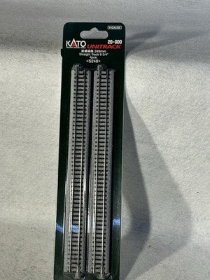 Nice KATO Unitrack Straight Track 9 3/4 4 Pieces N Gauge
