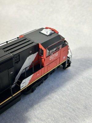 Handsome BLI CN SD-70ACE DCC/Sound Paragon 4 HO Website Scheme, Smoke