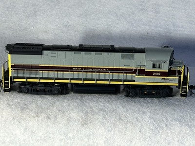 Beautiful Atlas/KATO Erie Lackawanna RR Alco C-424 Loco HO