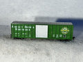 Nice Roundhouse Ashley Drew & Northern RR 50’ Box Car HO (Ex Box)