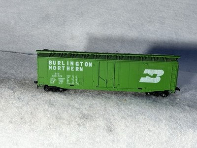 Nice Tyco Burlington Northern 50’ Box Car HO (Ex Box)
