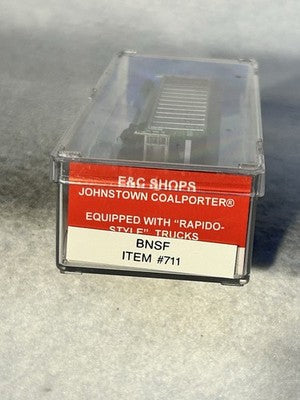 E & C Shops 100 Ton BNSF Beth Gon Coal Porter Hoppers N GAUGE/Coal Loads 6-Pak