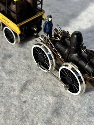 Vintage Bachman “The De Witt Clinton” Steam Engine/3-Coach Passenger Set HO
