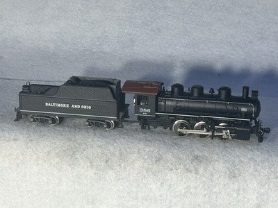 Nice Rivarossi Baltimore & Ohio RR 0-6-0 Steam Loco HO (Ex Box)