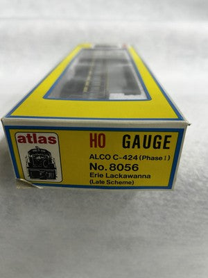 Nice Atlas Erie Lackawanna RR Alco C-424 Loco HO