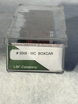 Nice LBF Wisconsin Central RR Box Car N Gauge