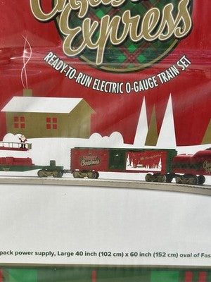 Beautiful Lionel CHRISTMAS EXPRESS Lion Chief Train Set 0 Gauge  Blue Tooth