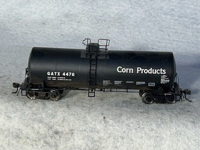 Nice Atlas GATX Corn Products Single Dome Tank Car HO (Ex Box)