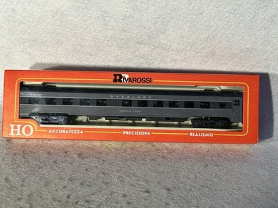 Beautiful Rivarossi Union Pacific “Overland “ RR 6-Car Passenger Set HO