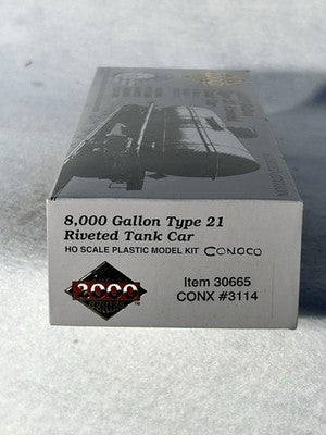 Nice Proto 8,000 Gallon Tank Car Kits HO Var. Roads(PRICE/CAR; SPECIFY CHOICE)