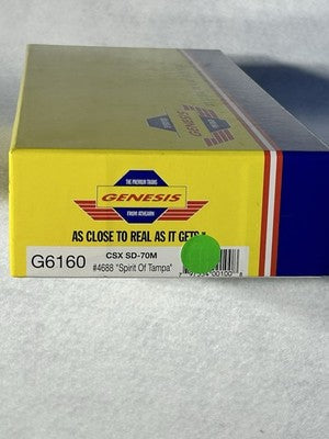 Nice Athearn Genesis CSX Spirit Of Tampa SD-70M DCC Ready HO