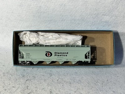 Nice Athearn Mixed Road 4-Bay Cylindrical Hopper Cars HO