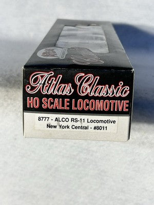 Handsome Atlas Classic Alco RS-11 NYC Locomotive HO