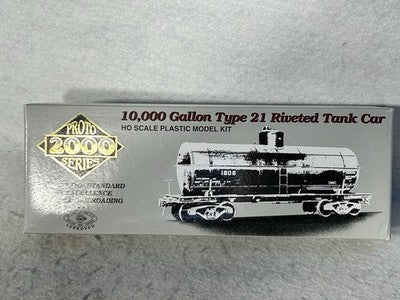 Nice Proto 10k Gallon Various Roads Tank Car Kits HO (PRICE/CAR; SPECIFY CHOICE)