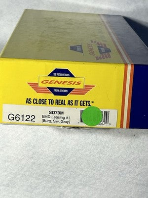 Nice Athearn Genesis EMD SD-70M Lease Unit Diesel Engine DCC Ready HO