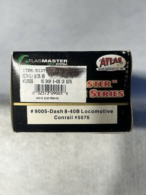 Handsome ATLAS Master CONRAIL Dash 8-40B Locomotive Decoder Equipped HO