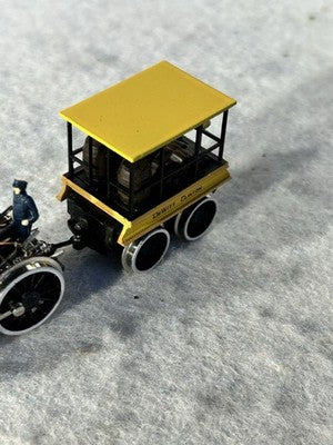 Vintage Bachman “The De Witt Clinton” Steam Engine/3-Coach Passenger Set HO