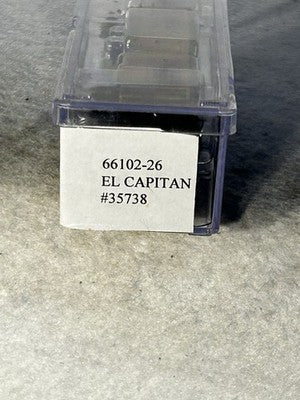 Nice Intermountain Santa Fe “El Capitan” 40’ Refrigerator Car N Gauge