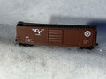 Nice Athearn Mo Pac RR 50’ Box Car HO KD’s Metal Wheels (Ex Box)