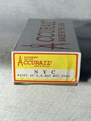 Select Accurail Various RR 40’ Box Car  Kits HO