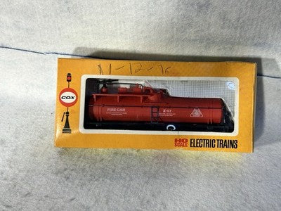 Cool COX Big Pine Fire Tank  Car HO
