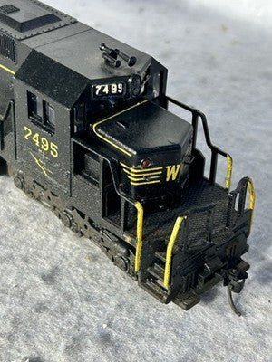 Nice Western Maryland RR SD-40 Diesel Engine HO (Ex Box, Light)