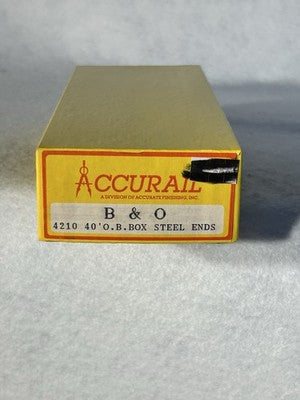 Select Accurail Various RR 40’ Box Car  Kits HO