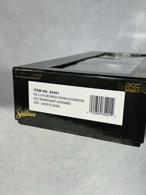 Sharp Bachman Santa Fe 2-10-0 Decapod Sound/DCC HOLoco